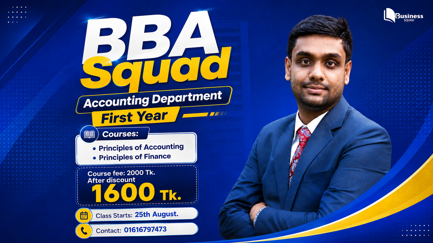 BBA 2025-26 (Principles of Accounting & Finance)